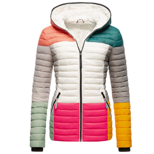 Nueva moda de invierno ropa de mujer señoras invierno Parka burbuja Crop chaqueta Puffer mujeres abrigos de talla grande mujeres Puffer chaquetas - Product Image 1