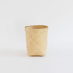 Cute seagrass straw pen storage holder top selling natural sea grass <b>pencil</b> basket container - Product Image 3