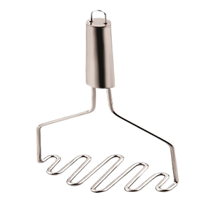 Écrase-pommes en acier inoxydable de qualité supérieure avec poignée ergonomique, outil en métal - Product Image 3