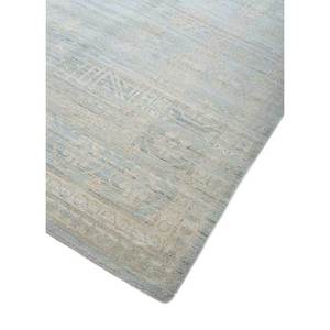 Cyanna Hand Knotted Wool <b>Rugs</b> Grey Black <b>Boho</b> Style Medallion Abstract Rectangle for Home for Living Room Hallway-Model Skwl-282 - Product Image 2