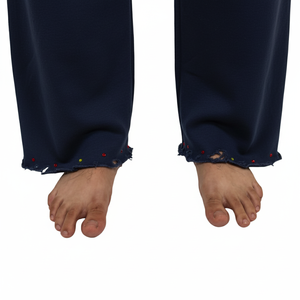 OEM Custom Manufacturer Logo <b>Black</b> Unisex Joggers Terry Fleece Soft Touch <b>Fabric</b> Cotton Men Sweatpants washed men's pants - Product Image 2