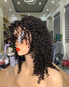 Vietnam perruque de cheveux humains vierges 100% de haute qualité Styles crépus bouclés et droits Cuticule brute alignée - Product Image 6