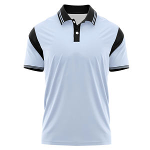 Polo de algodón personalizado, tejido transpirable de secado rápido para uniforme de trabajo de hombre o ropa deportiva con logotipo personalizado - Product Image 3