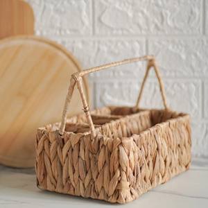 Organizador de Cubiertos de Jacinto de Agua Hecho a Mano, Moderno y Económico, Porta Cubiertos, Organizador de Vajilla, Almacenamiento de Cubiertos - Product Image 2