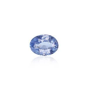 Zafiro Azul de 4.18 Quilates, Gema Natural Facetada de Corte Ovalado, Ónix, Aguamarina, Ópalo, Jade, Gemas en Forma de Pera de 8 mm de Altura - Product Image 1