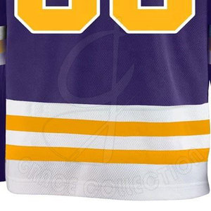 Jersey de Hockey sobre Hielo Transpirable de Alta Calidad, 100% Poliéster, con Logotipo Personalizado Impreso, Peso del Tejido 220g - Product Image 4