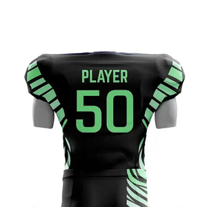 Uniformes de Fútbol Americano de Manga Corta 100% Poliéster, Secado Rápido, Último Estilo para Hombres Adultos - Product Image 6