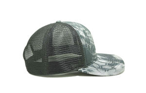 Chapeaux de camionneur d'extérieur 6 panneaux avec logo de pêche personnalisé Hip Hop unisexe 2D broderie Gorras personnalisé Camouflage de marque - Product Image 5