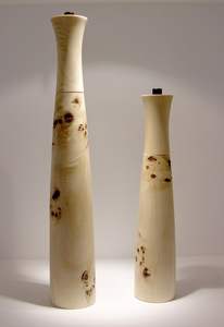 Ensemble moderne de salières et poivrières en bois |   Vaisselle de luxe - Product Image 6