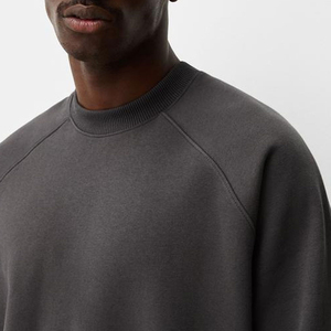 Personnalisé 420gsm super doux basique coton mélangé unisexe coupe régulière velours polaire doublé pulls sweatshirts pour l'impression - Product Image 5