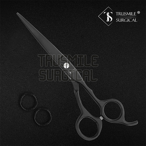 Tijeras de peluquero profesional de 7 pulgadas al por mayor, tijeras de corte de pelo de acero inoxidable con punta de hoja afilada para salones - Product Image 4