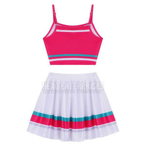 Logo personnalisé uniforme de pom-pom girl à séchage rapide uniforme de pom-pom girl professionnel de haute qualité - Product Image 4