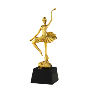 Recién llegado, trofeos de Metal personalizados, premios deportivos pintados en oro, técnica tallada para competiciones, baile, otros eventos - Product Image 4