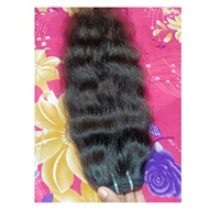 Meilleur vendeur fournitures de haute qualité vierge cuticule aligné indien naturel ondulé lâche vague profonde faisceaux en gros 100% humain Remy