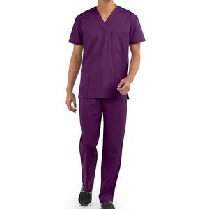 Uniformes de soins infirmiers médicaux pour hommes gommage travailleurs hommes joggeurs gommages ensembles uniformes hommes et femmes hôpital gommage - Product Image 3