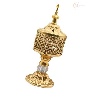 Mabkhara de Latón para Ramadán en el Medio Oriente, Quemador de Incienso Religioso con Difusor de Aromaterapia Natural y Duradero - Product Image 1