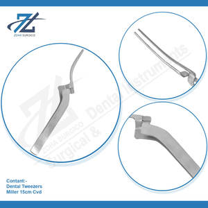 Pinzas articuladas Miller 15cm Cvd Pinzas dentales de acero inoxidable Pinzas dentales esterilizables en autoclave Pakistán - Product Image 4