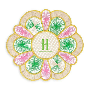 Hot Selling Valentine Hearts Banana Fiber Charger <b>Plates</b> Customize Sizes Variety of Colors Handmade Placemat for Table Decor - Product Image 6