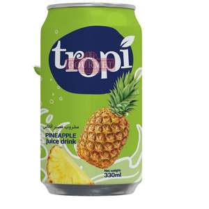 น้ำผักและผลไม้เมืองร้อนพร้อมน้ำสับปะรด320มล. X 24กระป๋อง - Product Image 1