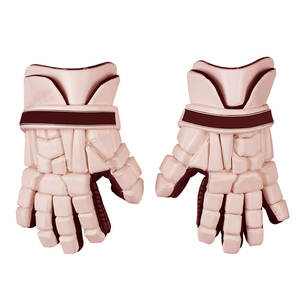 Gants de crosse en cuir de qualité professionnelle avec sangle de poignet réglable et protection UV pour l'entraînement et les matchs - Product Image 1