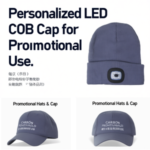 Cappello LED COB Personalizzato per Uso Promozionale - Product Image 3
