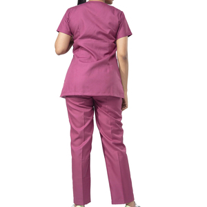 Nouveau Style prix de gros respirer élastique à séchage rapide hôpital pour animaux de compagnie soins infirmiers Salon de beauté gommages hôpital uniformes ensembles fabriqués en Pakis - Product Image 6