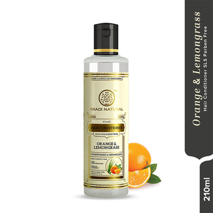 Khadi Revitalisant capillaire naturel à base de plantes à l'orange et à la citronnelle-Sans sls et sans parabène-210 - Product Image 2