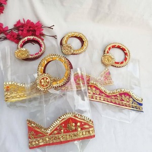 Sac décoratif Transparent coloré pour mariage indien Haldi Mehendi Sangeet nouvel an Ramadan retour faveurs Noël Diwali - Product Image 3