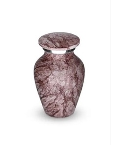 Urnes de crémation en cuivre bleu à prix raisonnables avec taille personnalisée disponible Urnes de crémation de style américain à vendre - Product Image 5