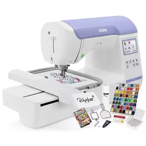 FOURNISSEUR AUTORISÉ DE MACHINE À BRODER ORIGINALE DIY PE800 avec grand écran tactile couleur LCD Fabriqué aux États-Unis - Product Image 3