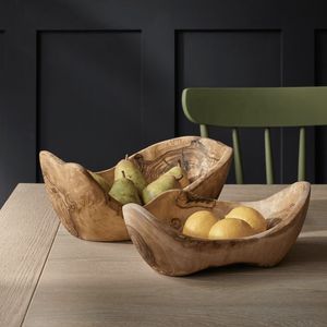 Bords uniques Forme personnalisée en métal Bol décoratif en bois Décor à la maison Dessus de table Articles de cuisine Bol à fruits - Product Image 4