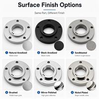 Disque de montage circulaire OEM pour ventilateur industriel, moteur de soufflerie, équipement de ventilation, pièces de service de fraisage CNC personnalisées