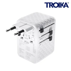 Adaptateur de voyage USB promotionnel pour une utilisation mondiale - Product Image 1