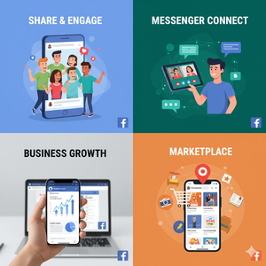 Professionelle Digitalmarketing-Experten für Facebook-Anzeigenwerbung, Mac-kompatibel, Unterstützung bei der Markenbildung - Product Image 1