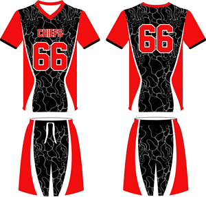 Camisetas de Fútbol Americano 7on7 con Logotipo Personalizado, Uniformes de Compresión 7v7 Transpirables, 100% Poliéster, Conjuntos de Tallas Grandes, Bajo Costo, 3D - Product Image 5