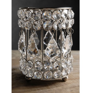 เชิงเทียนโลหะคริสตัลสีทองสำหรับตกแต่งบ้านและงานแต่งงานเชิงเทียนสำหรับตกแต่งโต๊ะ - Product Image 2