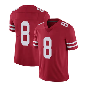 Nuevo Conjunto de Uniforme de Fútbol Americano Unisex, Algodón de Alta Calidad, Transpirable, de Secado Rápido, Tallas Grandes para Adultos, Color Personalizado - Product Image 6