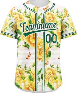 Vente en gros de maillots de baseball à sublimation personnalisés: vêtements de sport unisexes de haute qualité avec logo - Product Image 2