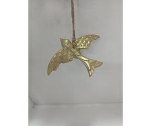 Wholesale Aluminum Star Christmas <b>Hanging</b> <b>Ornaments</b> Set of 2 Shatterproof Tree Decoration for Home And Hotel - Product Image 3