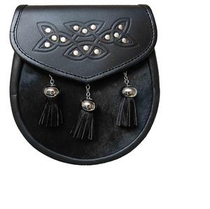 Sporran en cuir véritable marron de qualité supérieure Sporrans en cuir de kilt écossais sur mesure à vendre à bas prix meilleurs matériaux - Product Image 3