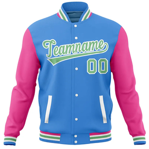 Vestes de baseball varsity pour hommes personnalisées en gros, vestes longues d'hiver, logo en sublimation, taille plus, prix d'usine - Product Image 3