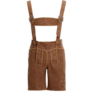À la mode Lederhosen hommes Logo personnalisé tenue bavaroise authentique Oktoberfest Costume allemand en gros fabricant OEM - Product Image 1