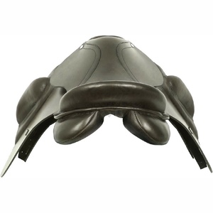 Selle de cheval en cuir véritable de haute qualité pour l'équitation, selle de style western avec siège et étriers confortables - Product Image 6