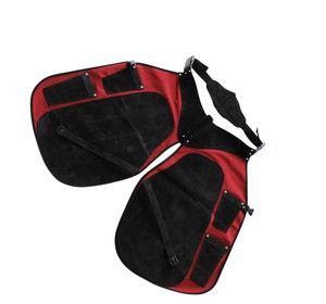 Nueva llegada de ajuste cómodo de cuero Farrier Chaps Delantal de zapatos de larga duración POR TARIQ MFG CO CE ISO EU - Product Image 4