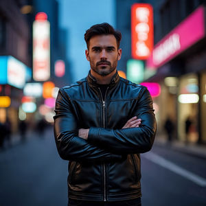 Motorcycle Genuine <b>Leather</b> Jackets Cow Sheep <b>Leather</b> Coat <b>Men</b> Multi Panel Print <b>Leather</b> Jacket <b>Mens</b> - Product Image 5