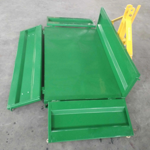 3 Point Farm Transport Dirt Scoop Machinerie agricole Tracteur chargeuse à godet arrière - Product Image 5