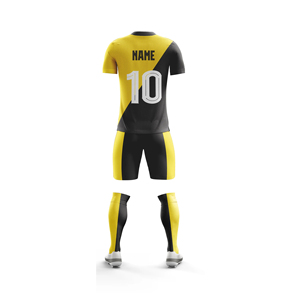 Meilleur design d'uniforme de football imprimé de logo personnalisé de haute qualité à séchage rapide 100% polyester à manches courtes nom d'équipe personnalisé hommes femmes - Product Image 2