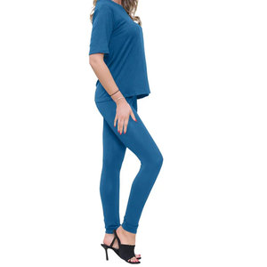 Hauts et leggings de gymnastique taille haute pour femmes ensembles vente en gros été entraînement sport vêtements de yoga ensemble de tenues de sport - Product Image 3