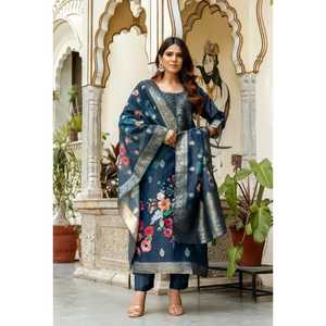 KURTI กางเกงผ้าคอตตอนสำหรับเทศกาลเปิดตัว - Product Image 1