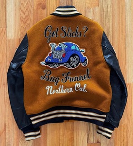 Veste d'hiver pour hommes de haute qualité en laine polaire légère avec serviette Letterman en cuir brodé nouveau Design en gros - Product Image 2